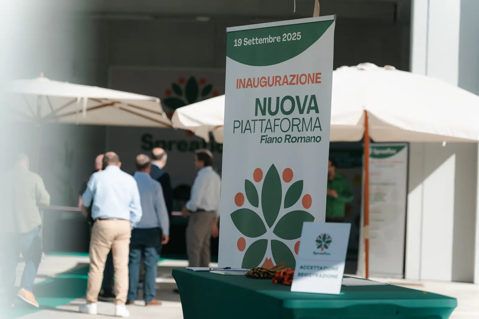 Spreafico | Organizzazione Inaugurazione piattaforma Fiano Romano